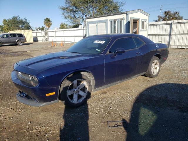 2C3CDYAG8DH704982 - 2013 DODGE CHALLENGER SXT BLUE photo 1