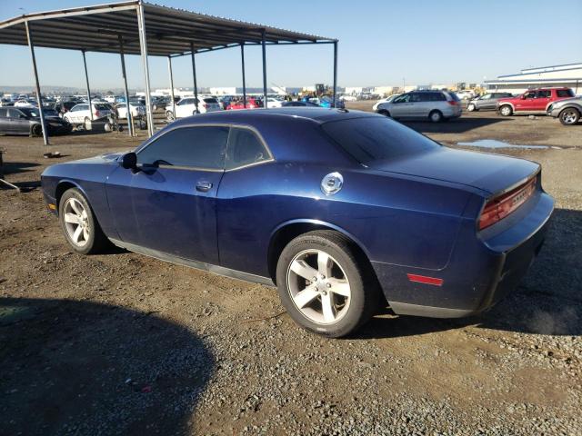 2C3CDYAG8DH704982 - 2013 DODGE CHALLENGER SXT BLUE photo 2