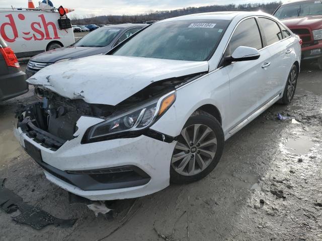 5NPE34AF2GH423280 - 2016 HYUNDAI SONATA SPORT WHITE photo 1