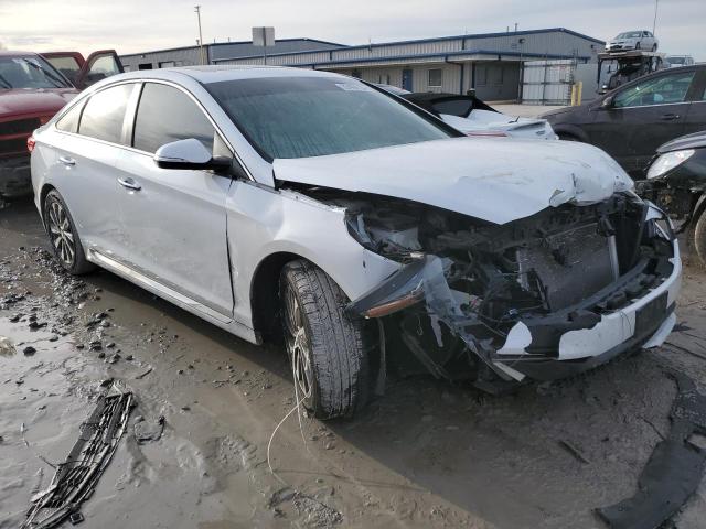 5NPE34AF2GH423280 - 2016 HYUNDAI SONATA SPORT WHITE photo 4