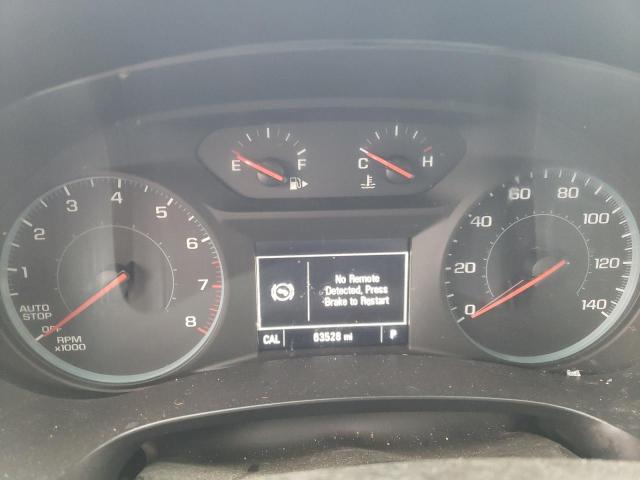 1G1ZG5ST1MF062428 - 2021 CHEVROLET MALIBU RS WHITE photo 9