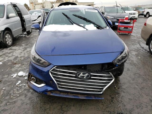 3KPC34A67NE177738 - 2022 HYUNDAI ACCENT LIMITED BLUE photo 5