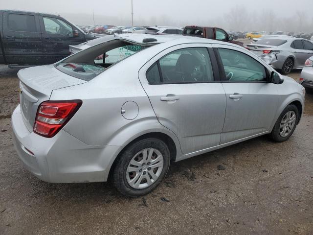 1G1JB5SHXH4146837 - 2017 CHEVROLET SONIC LS Gümüş foto 3