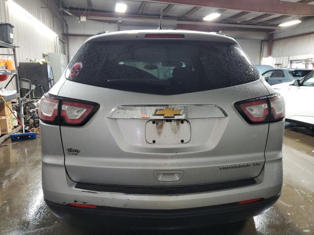 1GNKRFKD7EJ173718 - 2014 CHEVROLET TRAVERSE LS SILVER photo 6