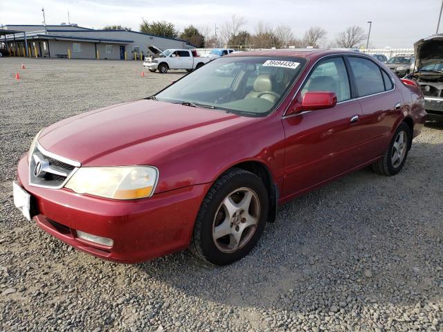 19UUA56613A008762 - 2003 ACURA 3.2TL RED photo 1