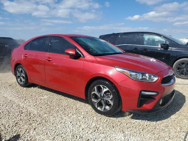 3KPF24AD6KE120456 - 2019 KIA FORTE FE RED photo 4