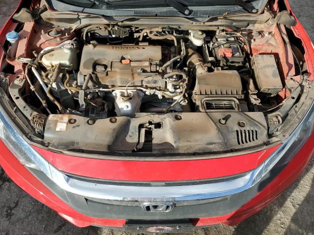 2HGFC2F51JH527513 - 2018 HONDA CIVIC LX RED photo 11