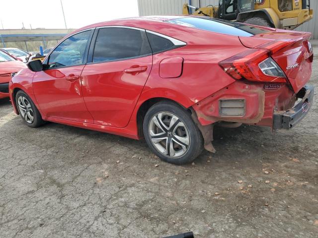 2HGFC2F51JH527513 - 2018 HONDA CIVIC LX RED photo 2