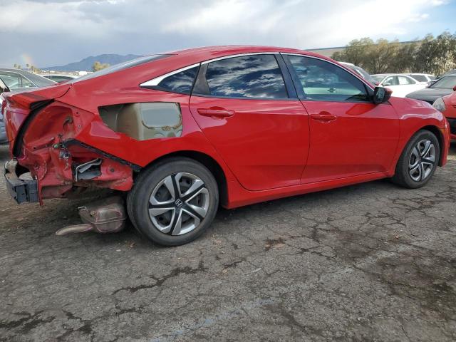 2HGFC2F51JH527513 - 2018 HONDA CIVIC LX RED photo 3