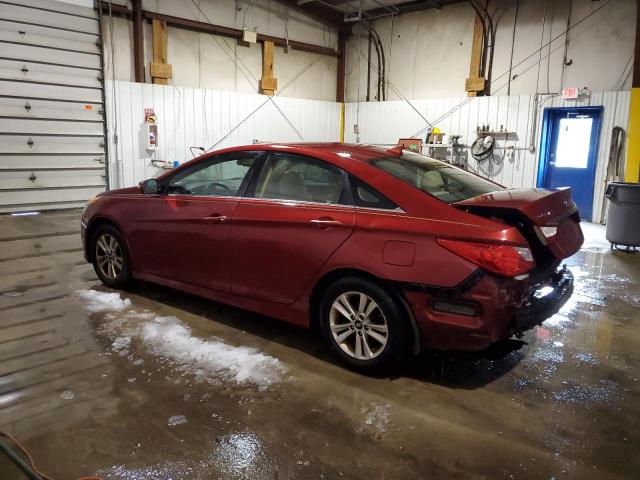 5NPEB4AC9EH852406 - 2014 HYUNDAI SONATA GLS RED photo 2