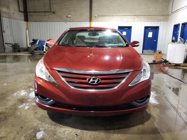 5NPEB4AC9EH852406 - 2014 HYUNDAI SONATA GLS RED photo 5