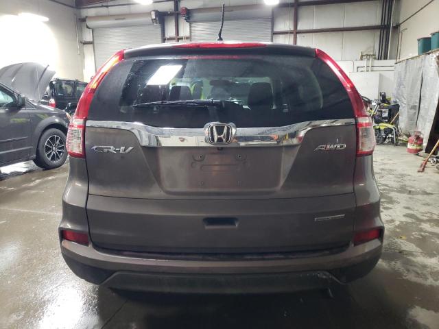 5J6RM4H42GL025415 - 2016 HONDA CR-V SE GRAY photo 6