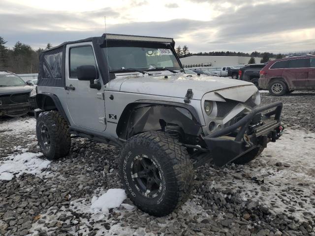 1J4FA24159L758153 - 2009 JEEP WRANGLER X SILVER photo 4