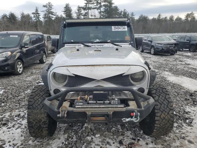 1J4FA24159L758153 - 2009 JEEP WRANGLER X SILVER photo 5