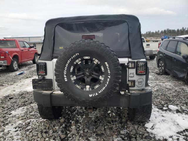 1J4FA24159L758153 - 2009 JEEP WRANGLER X SILVER photo 6