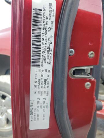 1D3HB13P29J500333 - 2009 DODGE RAM 1500 RED photo 12