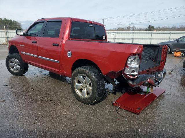 1D3HB13P29J500333 - 2009 DODGE RAM 1500 RED photo 2