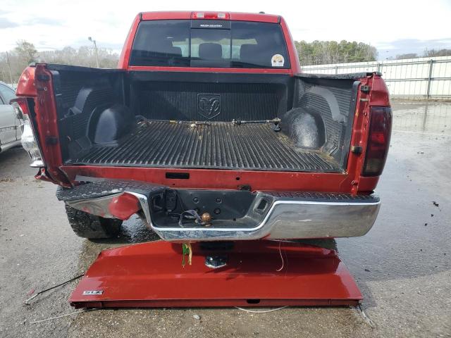 1D3HB13P29J500333 - 2009 DODGE RAM 1500 RED photo 6