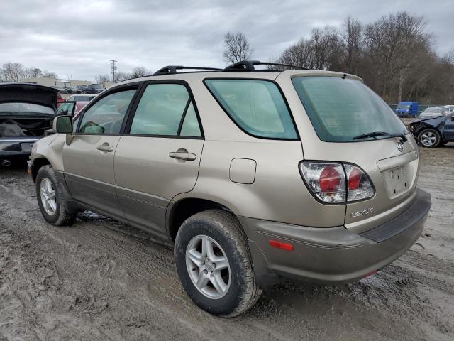 JTJHF10U420255342 - 2002 LEXUS RX 300 GOLD photo 2