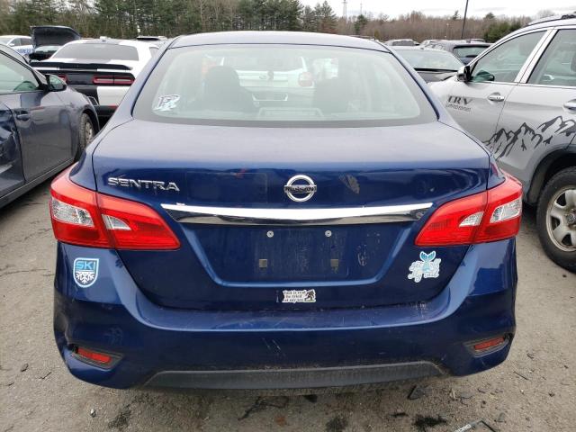 3N1AB7AP3GY233845 - 2016 NISSAN SENTRA S BLUE photo 6