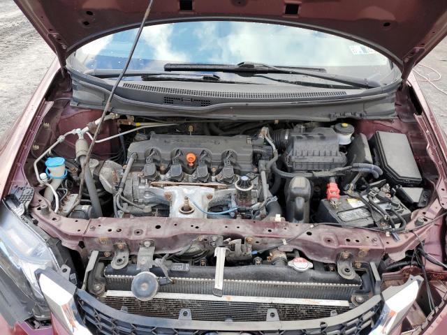 19XFB2F86EE045228 - 2014 HONDA CIVIC EX BURGUNDY photo 11