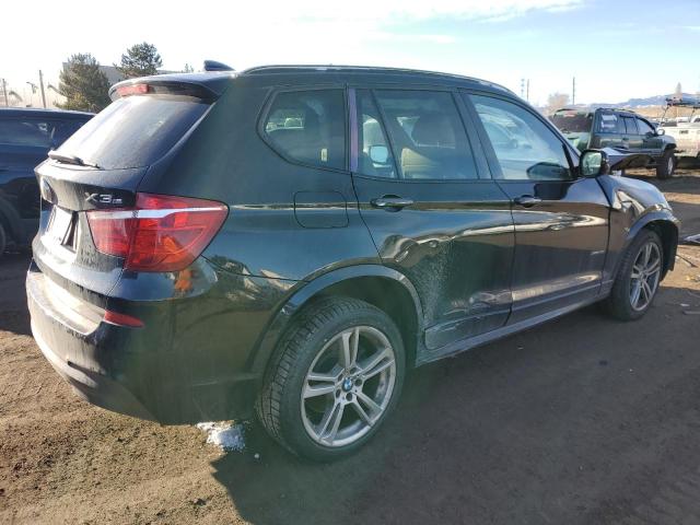 5UXWX7C54BL733870 - 2011 BMW X3 XDRIVE35I BLACK photo 3