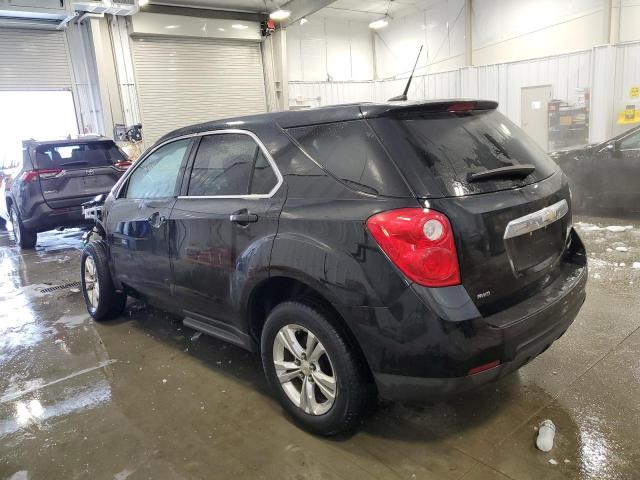 2GNFLCEK1C6392776 - 2012 CHEVROLET EQUINOX LS BLACK photo 2