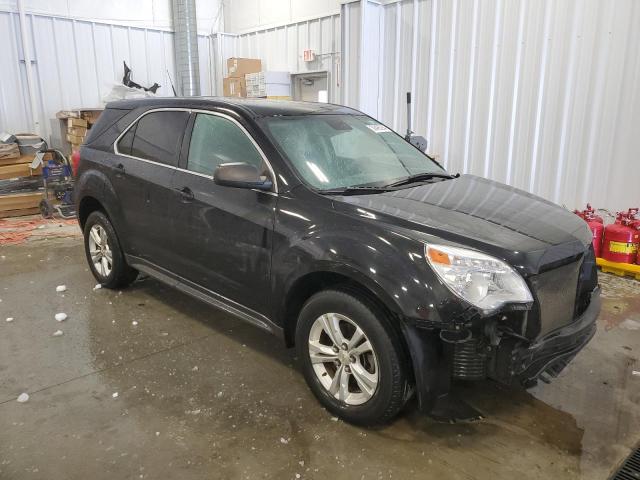 2GNFLCEK1C6392776 - 2012 CHEVROLET EQUINOX LS BLACK photo 4