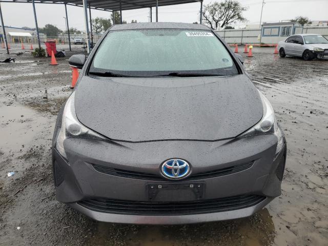 JTDKBRFUXG3510169 - 2016 TOYOTA PRIUS GRAY photo 5