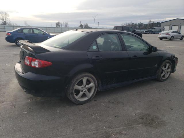 1YVHP80D255M08682 - 2005 MAZDA 6 S BLACK photo 3