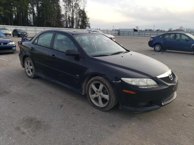 1YVHP80D255M08682 - 2005 MAZDA 6 S BLACK photo 4