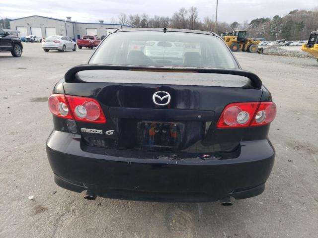 1YVHP80D255M08682 - 2005 MAZDA 6 S BLACK photo 6