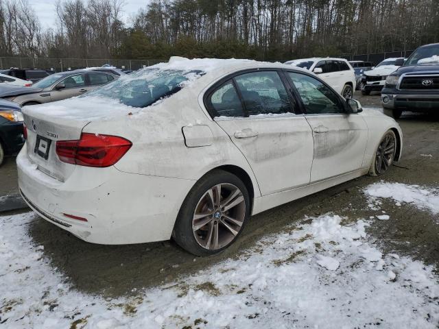 WBA8D9G53JNU68903 - 2018 BMW 330 XI WHITE photo 3