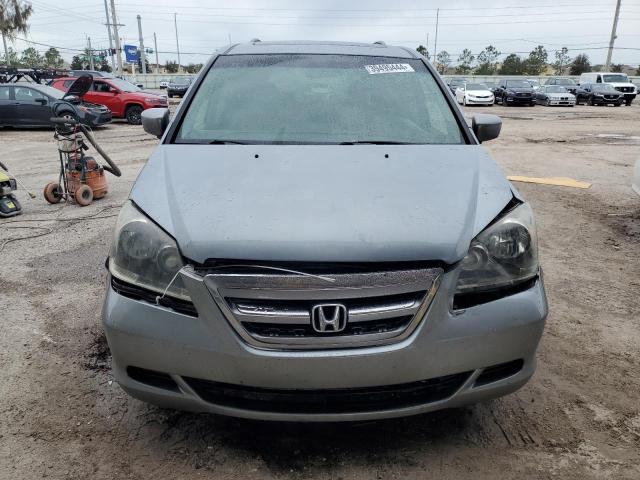 5FNRL38627B034168 - 2007 HONDA ODYSSEY EXL BLUE photo 5