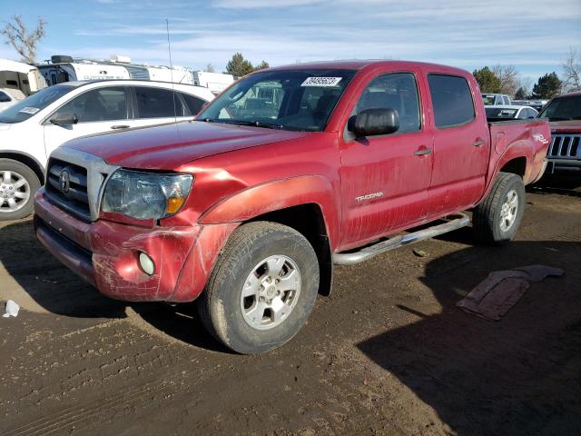 5TELU42N25Z133769 - 2005 TOYOTA TACOMA DOUBLE CAB 红色 照片 1