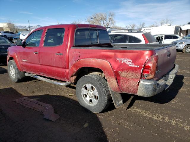 5TELU42N25Z133769 - 2005 TOYOTA TACOMA DOUBLE CAB 红色 照片 2