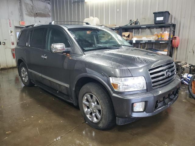 5N3AA08CX6N812064 - 2006 INFINITI QX56 GRAY photo 4