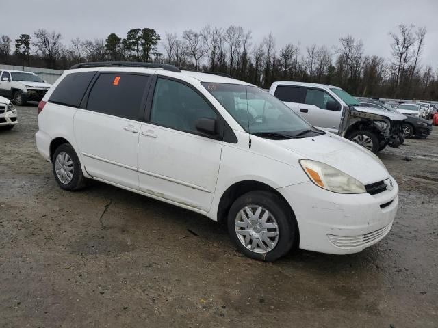 5TDZA23C65S293607 - 2005 TOYOTA SIENNA CE WHITE photo 4