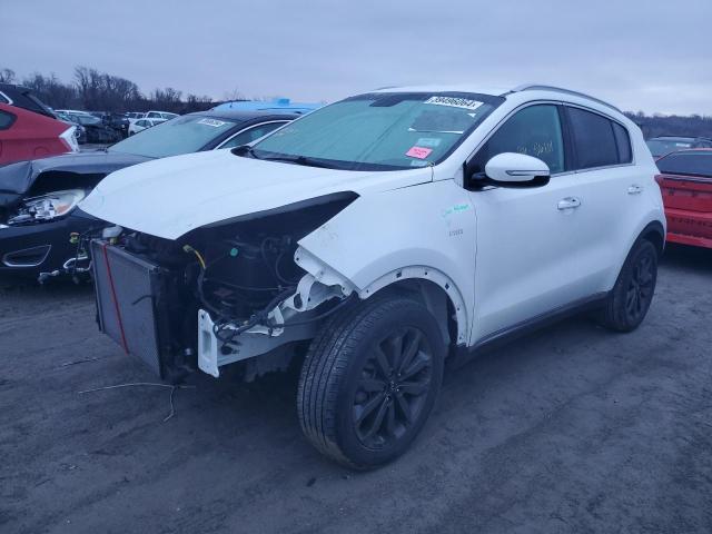 KNDPNCAC4J7398834 - 2018 KIA SPORTAGE EX WHITE photo 1