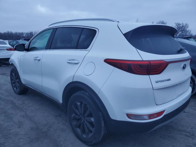 KNDPNCAC4J7398834 - 2018 KIA SPORTAGE EX WHITE photo 2