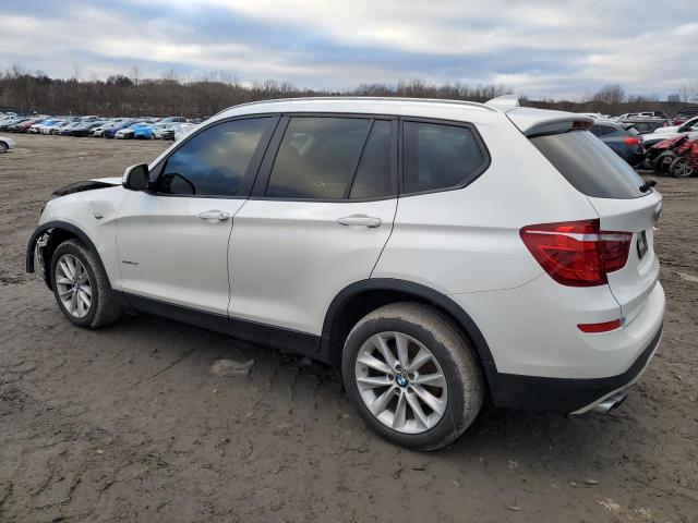 5UXWX9C35H0T18500 - 2017 BMW X3 XDRIVE28I WHITE photo 2