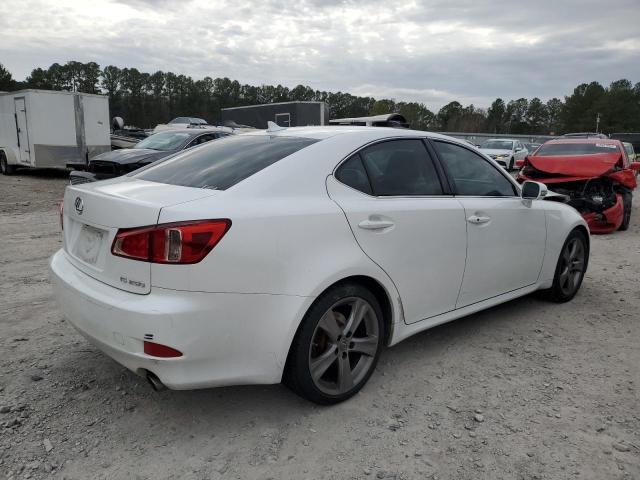 JTHBF5C27D5190565 - 2013 LEXUS IS 250 WHITE photo 3