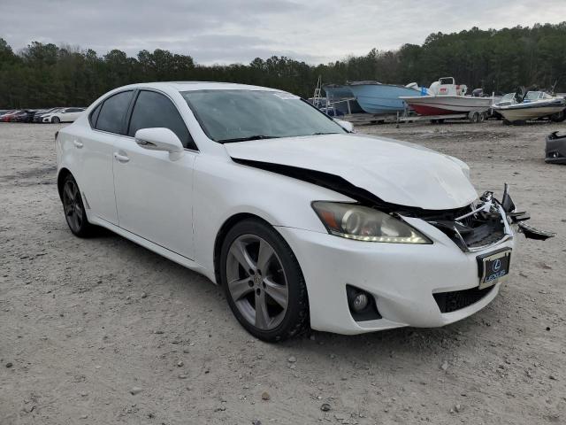 JTHBF5C27D5190565 - 2013 LEXUS IS 250 WHITE photo 4