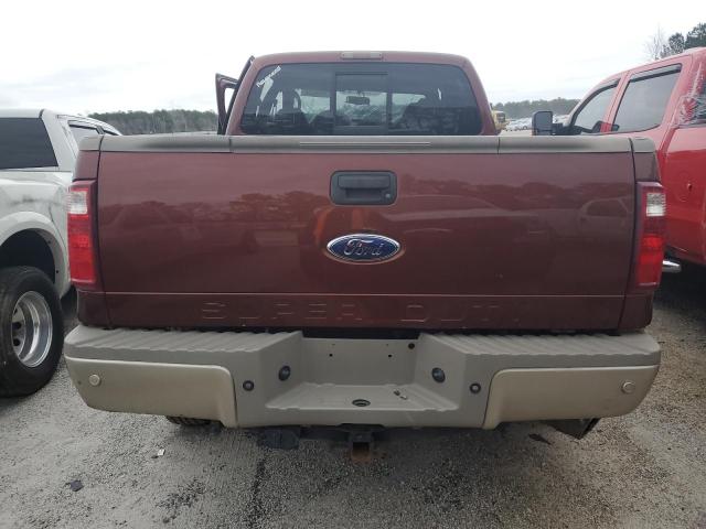 1FTSW21R48EC16786 - 2008 FORD F250 SUPER DUTY BROWN photo 6