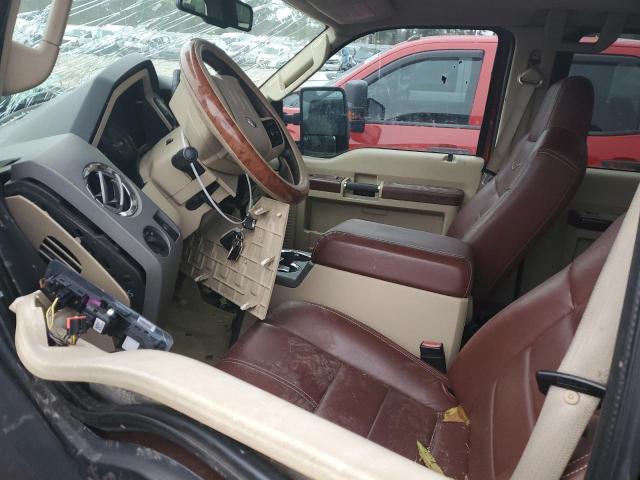 1FTSW21R48EC16786 - 2008 FORD F250 SUPER DUTY BROWN photo 7