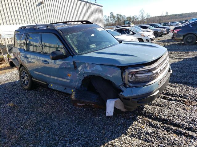 3FMCR9D94NRD33403 - 2022 FORD BRONCO SPO BADLANDS BLUE photo 4