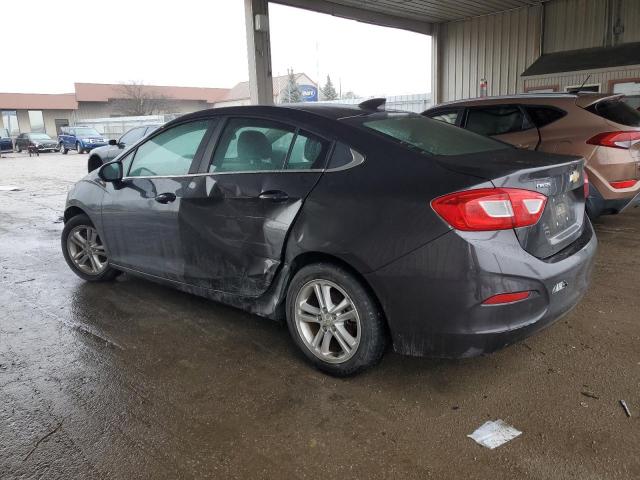 1G1BE5SM0H7146515 - 2017 CHEVROLET CRUZE LT GRAY photo 2