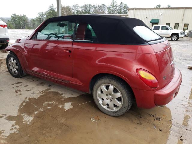 3C3EY55E35T299272 - 2005 CHRYSLER PT CRUISER TOURING BURGUNDY photo 2