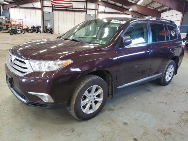 5TDBK3EH9CS111439 - 2012 TOYOTA HIGHLANDER BASE BURGUNDY photo 1