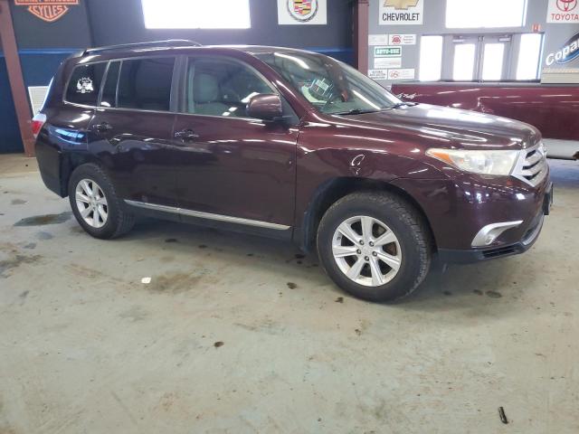 5TDBK3EH9CS111439 - 2012 TOYOTA HIGHLANDER BASE Бордовый фото 4